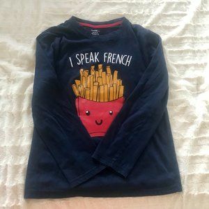 📣3 for $12 📣 Navy Blue I Like French T-Shirt